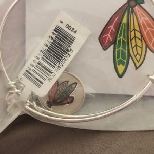 Alex and Ani Blackhawks bracelet